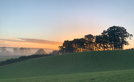 Fantastic views from Haws Hill